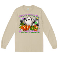 Mushroom I ghost people all year round Long Sleeve Tee - NancyCooperArtShop