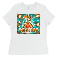 White my destiny Ladies Tee - NancyCooperArtShop