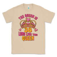 Mushroom the queen is 38 long live the queen Classic Tee - Jasminsmagicworld