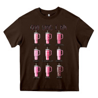Chocolate Brown god says i am bible verse stanley Heavy Core Tee - MaliasSmallBusiness