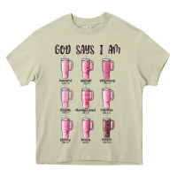 Mossy god says i am bible verse stanley Heavy Core Tee - MaliasSmallBusiness
