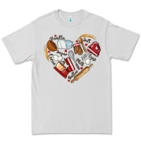 Dove Grey bake tools hearts Premium Tee - NancyCooperArtShop