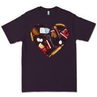 Plum bake tools hearts Premium Tee - NancyCooperArtShop