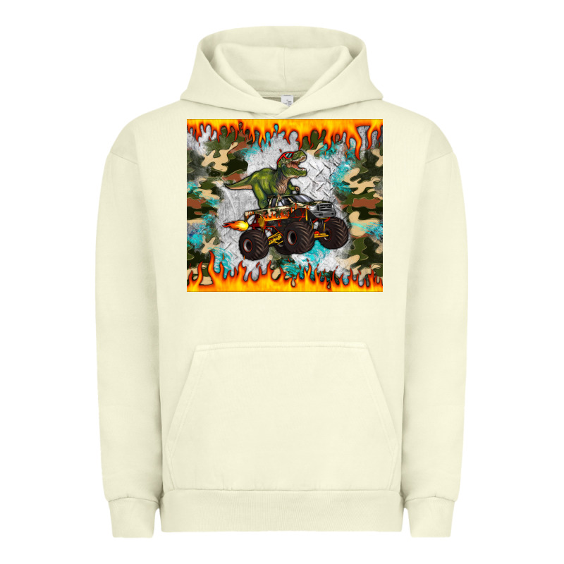 Monster Truck Dinosaur T Rex Tumbler Urban Hoodie by Artiststas | Teevron