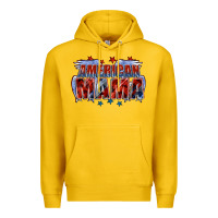 Lemon American Mama Mother's Day Premium Hoodie - FaDigitalArtStudio