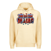 Pina Colada American Mama Mother's Day Premium Hoodie - FaDigitalArtStudio
