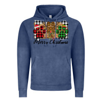 Vintage Denim merry christmas paws Vintage Hoodie - Bettercallsaul
