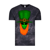Cloud Black St. Patrick' Day Gnome Vintage Tee - Bettercallsaul