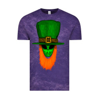 Cloud Purple St. Patrick' Day Gnome Vintage Tee - Bettercallsaul