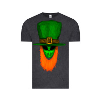 Vintage Black St. Patrick' Day Gnome Vintage Tee - Bettercallsaul