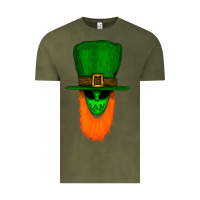 Vintage Olive St. Patrick' Day Gnome Vintage Tee - Bettercallsaul