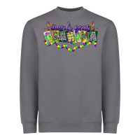 Storm mardi gras grandma Heavyweight Sweatshirt - CowGirlArtShop