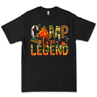 Black camp fire legend Premium Tee - NancyCooperArtShop