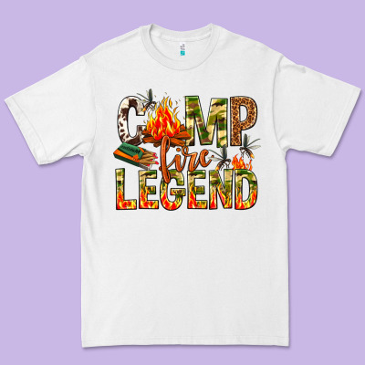 Camp Fire Legend Premium Tee Designed By Nancycooperartshop
