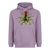 Lavender Bromeliads Heavyweight Hoodie - LillyAllenDesigns