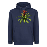 Navy Bromeliads Heavyweight Hoodie - LillyAllenDesigns