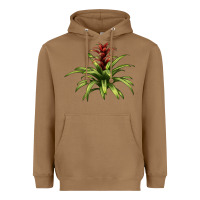 Toasted Coconut Bromeliads Heavyweight Hoodie - LillyAllenDesigns