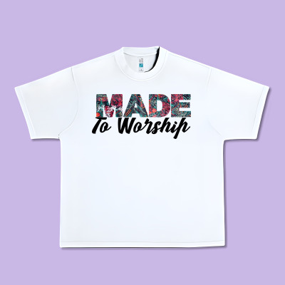 Made To Worship Urban Heavy Tee Designed By Bettercallsaul