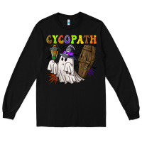 Black Cycopath Long Sleeve Tee - NancyCooperArtShop