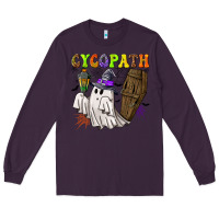 Plum Cycopath Long Sleeve Tee - NancyCooperArtShop