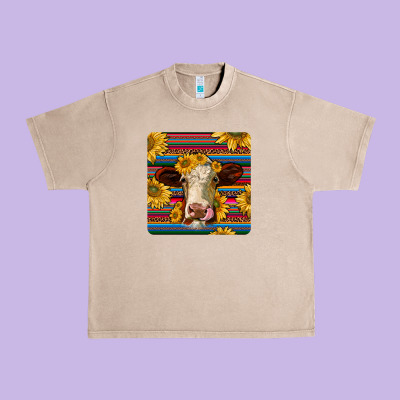 Serape Hereford Coaster Urban Heavy Tee Designed By Jahusdesignshop