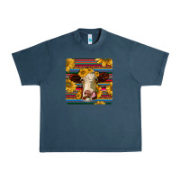 Midnight Navy serape hereford coaster Urban Heavy Tee - JahusDesignShop