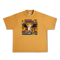 Peanut Butter serape hereford coaster Urban Heavy Tee - JahusDesignShop
