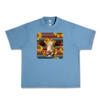 Pebble Blue serape hereford coaster Urban Heavy Tee - JahusDesignShop