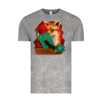 Cloud Rock Fox with Coffee Vintage Tee - Bettercallsaul