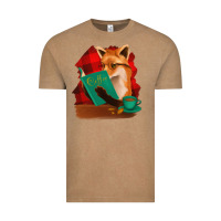 Vintage Coffee Fox with Coffee Vintage Tee - Bettercallsaul
