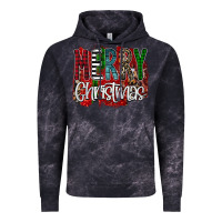 Cloud Black Merry Christmas Buffalo Plaid Leopard Vintage Hoodie - Bettercallsaul