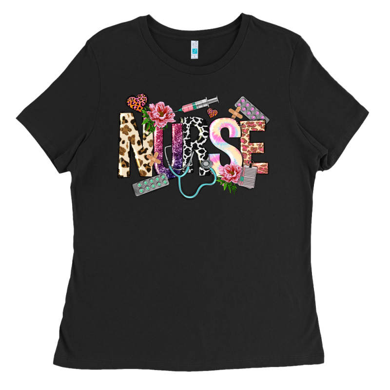 Nurse Ladies Tee by NancyCooperArtShop | Teevron