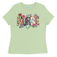 Matcha nurse Ladies Tee - NancyCooperArtShop