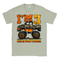 Matcha i'm three this is how i roll monster truck birthday Classic Tee - Jasminsmagicworld