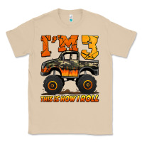 Mushroom i'm three this is how i roll monster truck birthday Classic Tee - Jasminsmagicworld