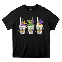 Black mardi gras snowballs Heavy Core Tee - MaliasSmallBusiness
