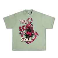 Oil Green Summer decor The sea is in my Soul Urban Heavy Tee - Bettercallsaul