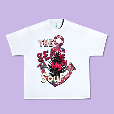 Summer Decor The Sea Is In My Soul Urban Heavy Tee Designed By Bettercallsaul