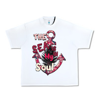 White Summer decor The sea is in my Soul Urban Heavy Tee - Bettercallsaul