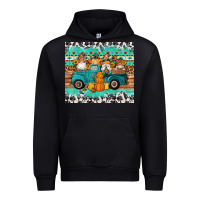 Black western fall truck gnomes tumbler Urban Hoodie - Artiststas