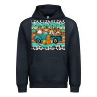 Navy western fall truck gnomes tumbler Urban Hoodie - Artiststas