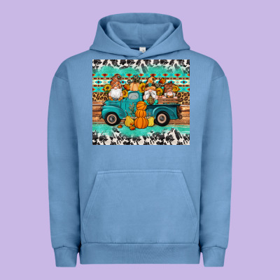 Western Fall Truck Gnomes Tumbler Urban Hoodie Designed By Artiststas