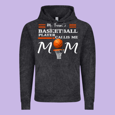 My Favorite Basketball Player Calls Me Mom Vintage Hoodie Designed By Bettercallsaul