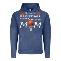 Vintage Denim My Favorite Basketball Player Calls Me Mom Vintage Hoodie - Bettercallsaul