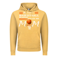 Vintage Mustard My Favorite Basketball Player Calls Me Mom Vintage Hoodie - Bettercallsaul