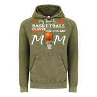 Vintage Olive My Favorite Basketball Player Calls Me Mom Vintage Hoodie - Bettercallsaul