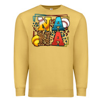 Antique Gold Baseball and Softball nana Premium Sweatshirt - LillyAllenDesigns