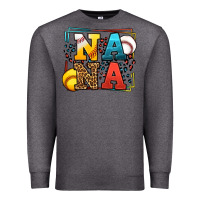 Charcoal Heather Baseball and Softball nana Premium Sweatshirt - LillyAllenDesigns