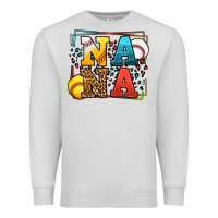Dove Grey Baseball and Softball nana Premium Sweatshirt - LillyAllenDesigns