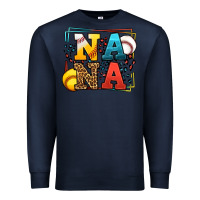 Navy Baseball and Softball nana Premium Sweatshirt - LillyAllenDesigns